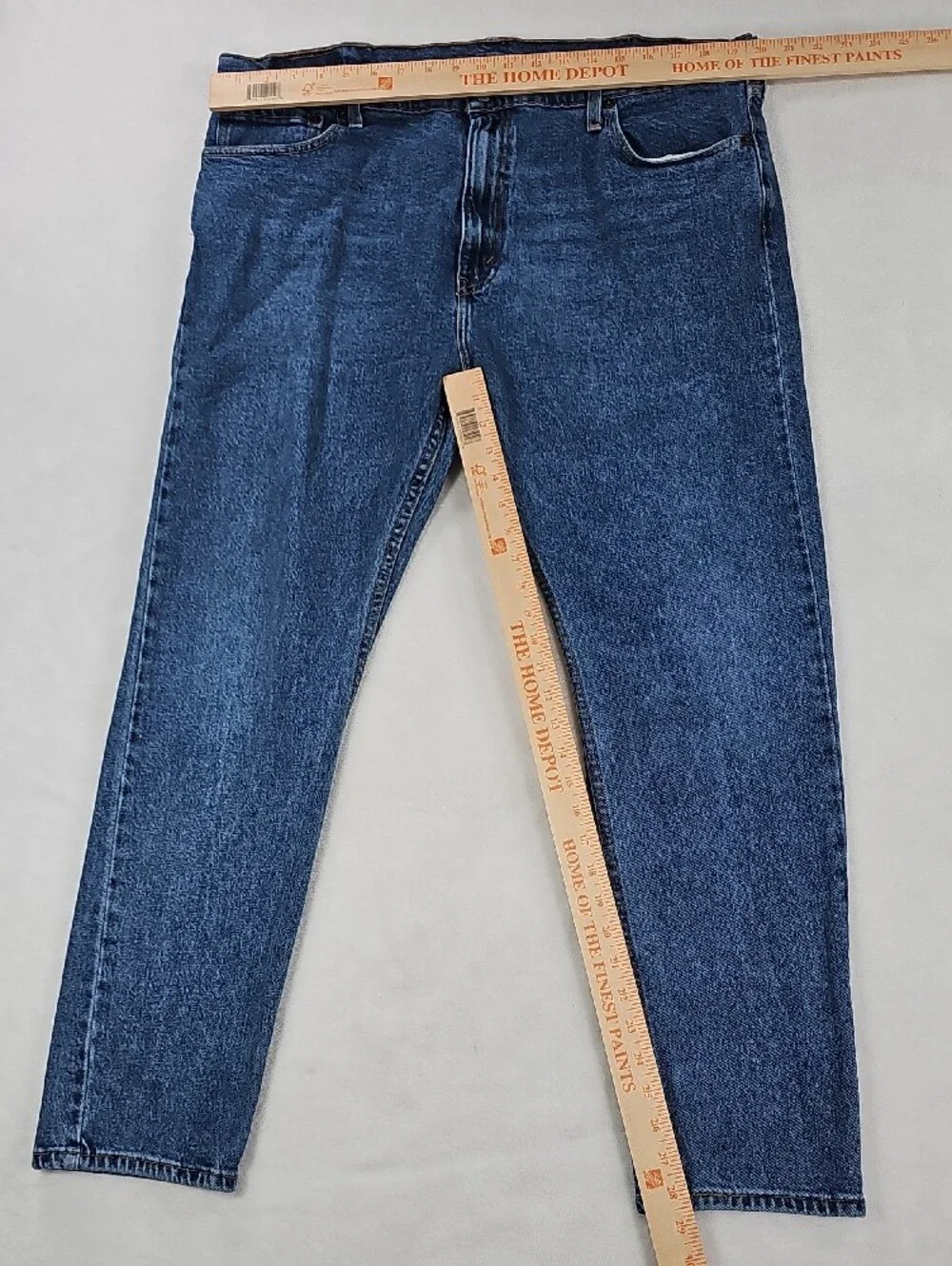 Levis 512 Slim Taper Jeans Mens 40x30‎ Blue Medium Wash Denim Pants 512-0001